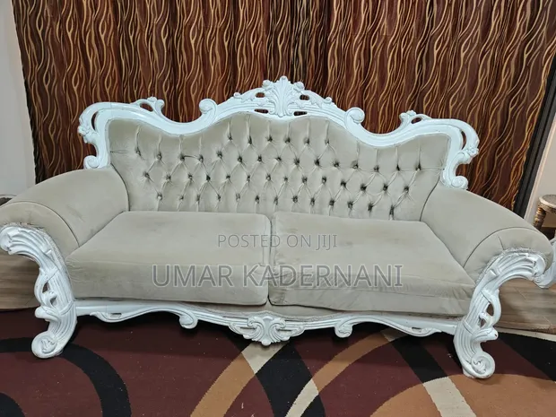 Seti ya Sofa ya Misri ya Viti 8 na Kitanda cha Double 5x6 - 1
