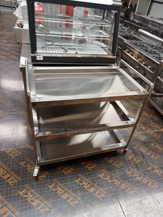 Trolley ya Chuma cha Kutumika - 90x55cm - 1