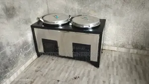 Stainless Steel Commercial Jiko Boiler - 120L Capacity