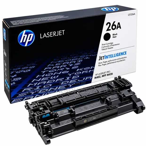 HP 26A Toner Nyeusi ya Uwezo Mkubwa - 1