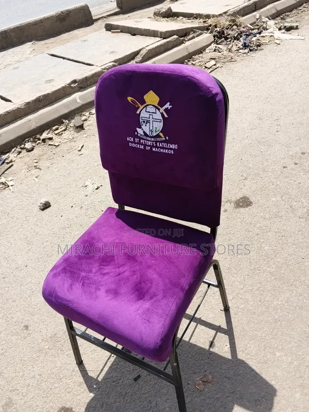 Purple Church Seat - 1