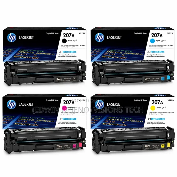 HP 207A Premium Toner Nyeusi - 1