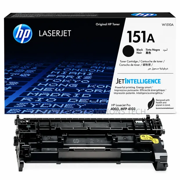 HP 151A Black Toner Cartridge - 1