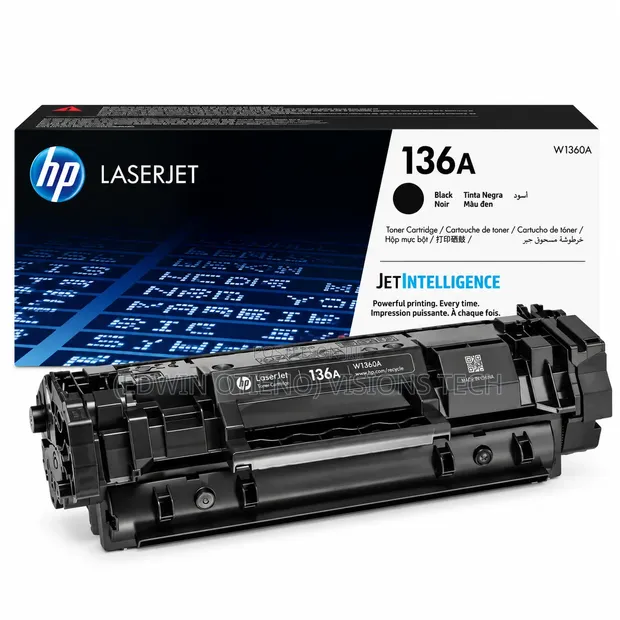HP 136A Premium Black Toner Cartridge - 1