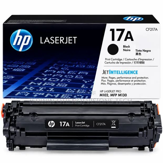 HP 17A Toner Nyeusi - 1