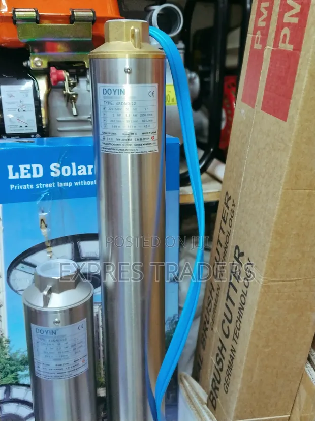 Doyin 2 HP Submersible Water Pump (Kimo cha 158m) - 1