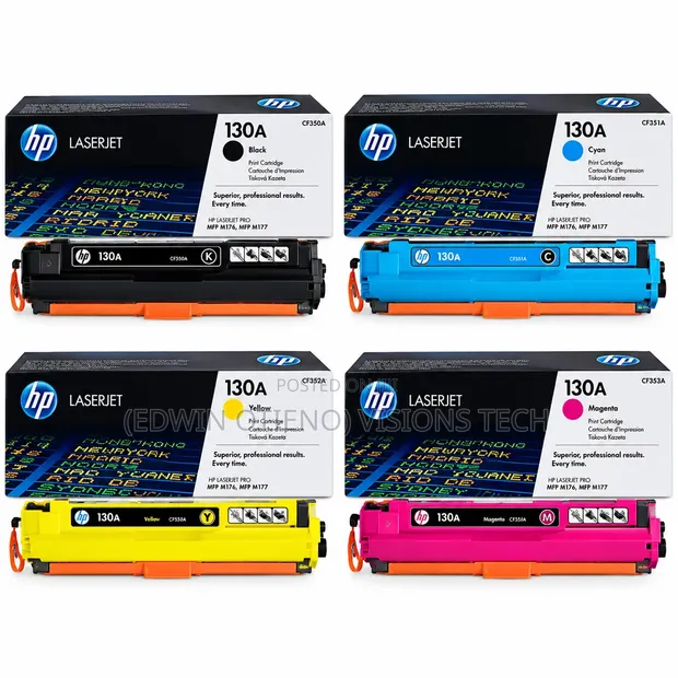 HP 130A Cyan Toner Cartridge - 1
