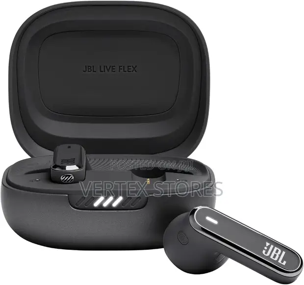JBL Live Flex True Wireless Earbuds - Black - 1