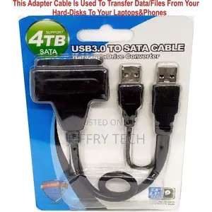 USB 3.0 to SATA Adapter Cable for 2.5" SSD/HDD