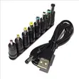 Universal USB to DC 5.5*2.1mm 5V Power Cable na Tips 8 - 1