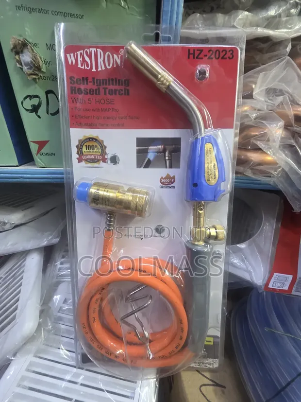Brazing Torch with Map Gas Cylinder - 1