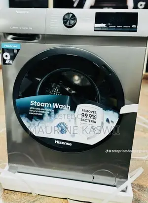 Hisense 9kg Mashine ya Kufulia ya Mbele