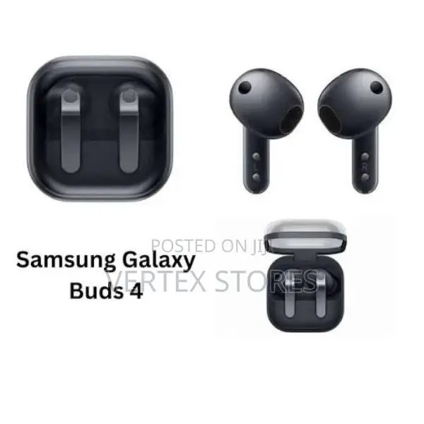 Samsung Galaxy Buds4 True Wireless Earbuds - Black - 1