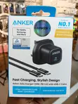 Anker 30W USB-C Fast Charger with Cable - Black - 4
