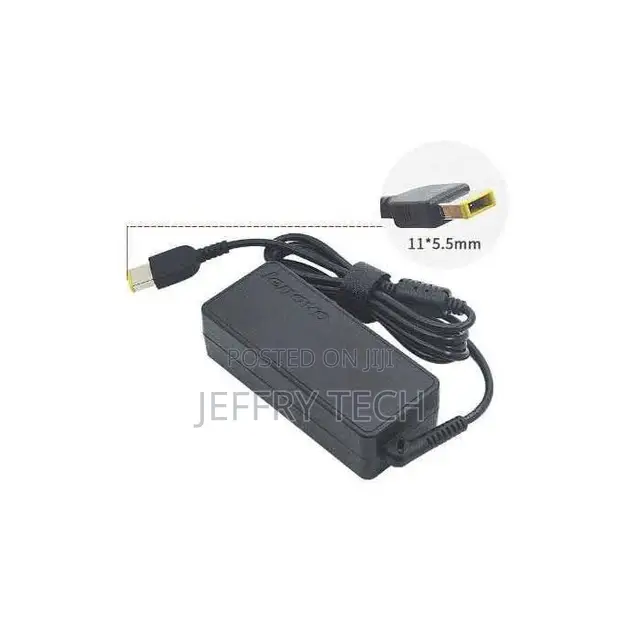 Chaja ya Laptop ya 65W kwa Lenovo (Mstatili/USB) - 1