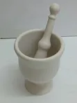 White Mortar and Pestle - 2