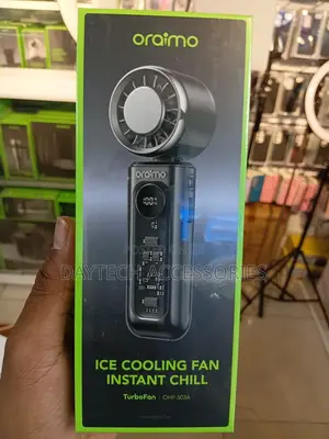 Oraimo TurboFan (OHF-503A) Rechargeable Handheld Fan