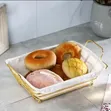 Metallic Fruit & Bread Holder Basket - 3