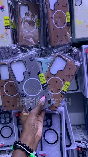 Protective MagSafe Ring Case for Samsung Galaxy S24 Ultra