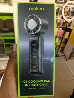 Oraimo TurboFan Handheld Fan with Ice-Cooling Chip