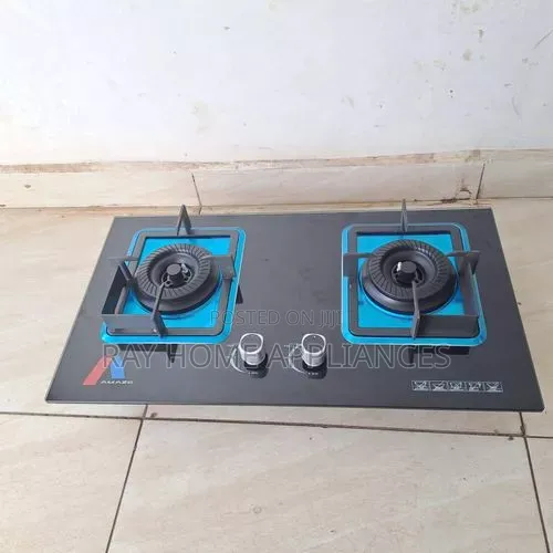 2 Burner Table Top Glass Hob - 1