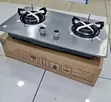 Amaze Gas Hob - 2 Burner Stainless Steel - 2