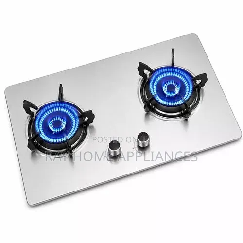 2 Burner Amaze Stainless Hob - 1
