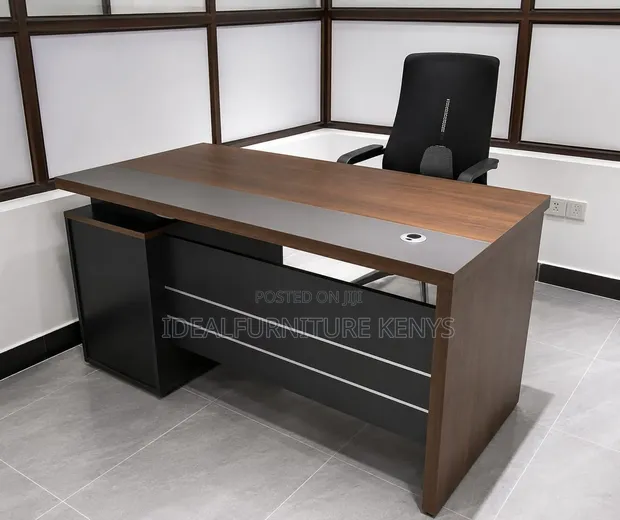 Wooden Lecture Desk and Chair Set - 1