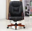 Executive Leather Director's Office Chair - Black - 2