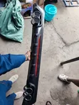Universal Carbon Fiber Rear Bumper Diffuser na Quad Exhaust Tips - 1
