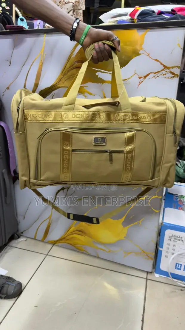 Dengao Medium Travel Bag - Khaki - 1