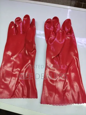 Gloves za PVC za Kinga ya Kemikali - XL