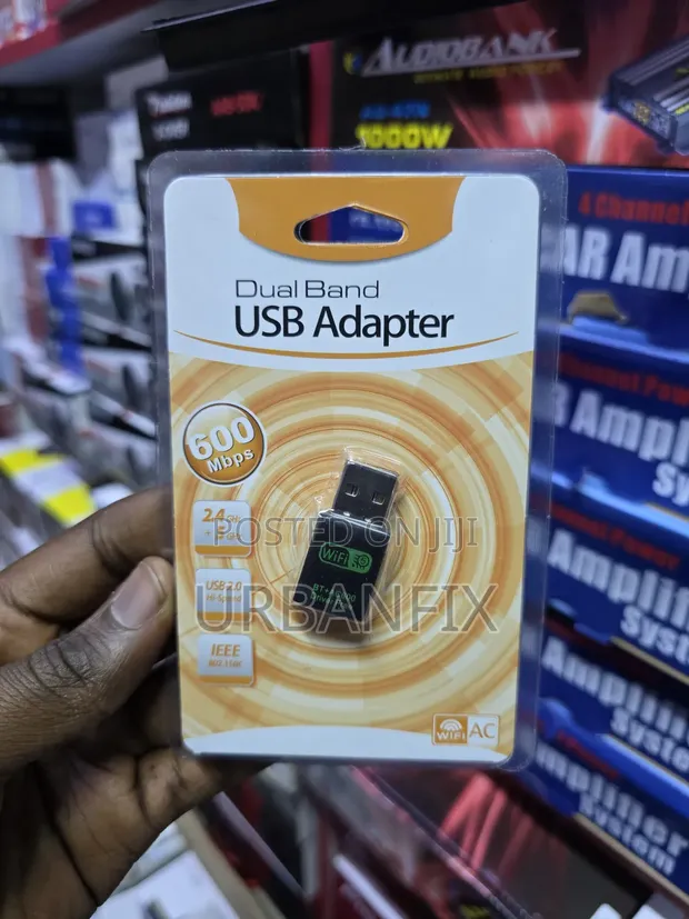 USB WiFi Adapter with Bluetooth 600Mbps - 1