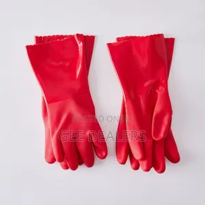 Gloves za Usalama za PVC za Viwandani Zinazostahimili Kemikali