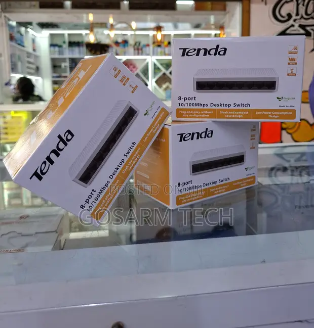 Tenda Mpya ya Port 8 ya Desktop Switch - 1