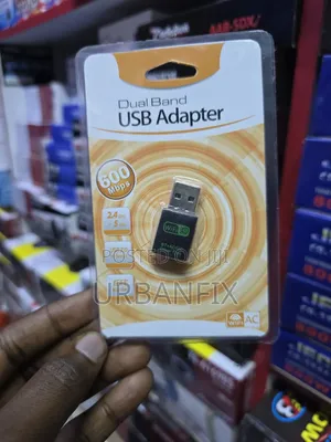 Dual-Band USB Wi-Fi Adapter with Bluetooth 5.0 - 600Mbps