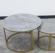 Marble Nesting Coffee Table - 3