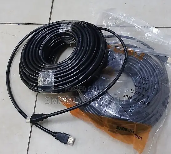 30M 1080P HDMI Cable - High Quality for TV & Projector - 1