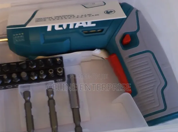 TOTAL Screwdriver ya Umeme yenye Insulation - Mpya Kabisa - 1