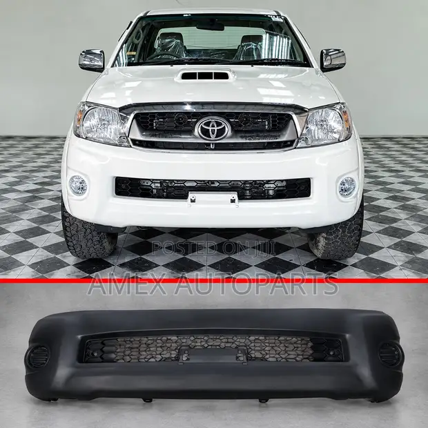Toyota Hilux Vigo 2WD Front Bumper (2008-2010) - 1