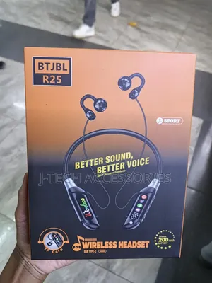 JBL BTJBL R25 Neckband Ear Clip Headphones