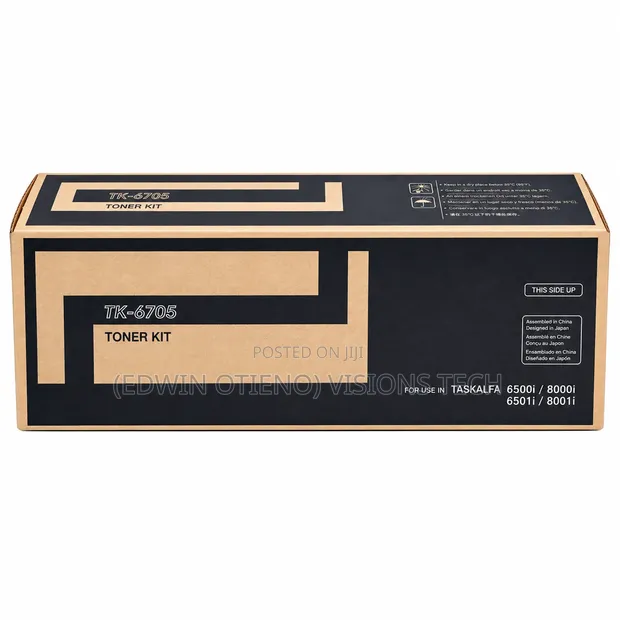 Brand New TK 6705 Black Toner for Kyocera - 1