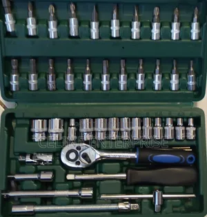 46-Piece Mechanics Socket Set - Complete Tool Kit