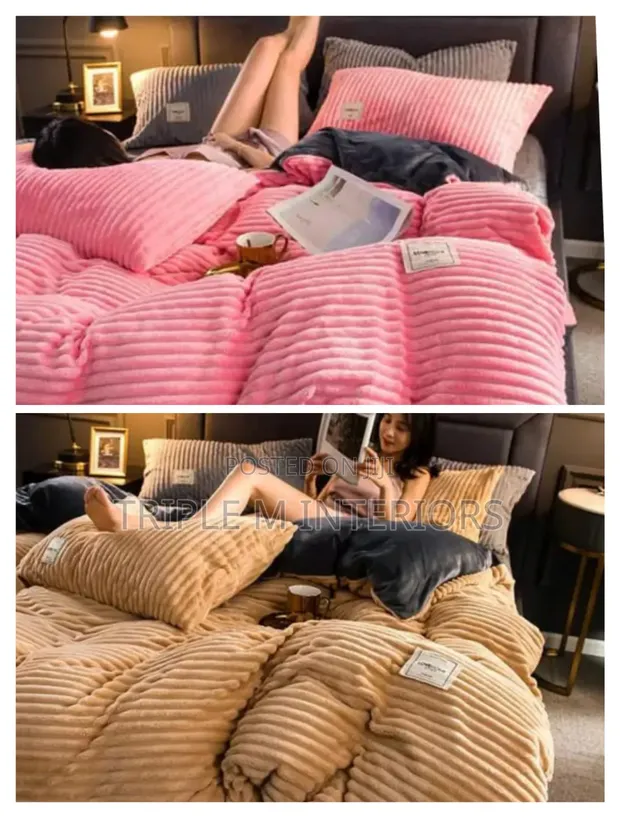 6x7 Velvet Duvet Set - Ubora wa Juu Sana - 1