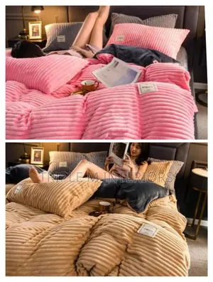 6x7 Velvet Duvet Set - Ubora wa Juu Sana