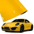 Crystal Sunflower Gloss Yellow Car Vinyl Wrap - 3