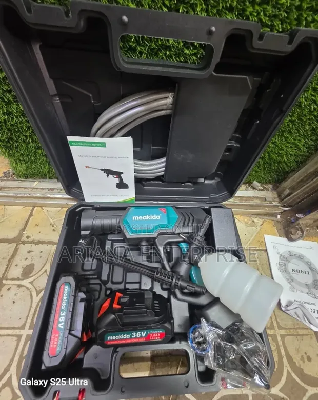 Meakida 36V Cordless High-Pressure Car Washer - 1