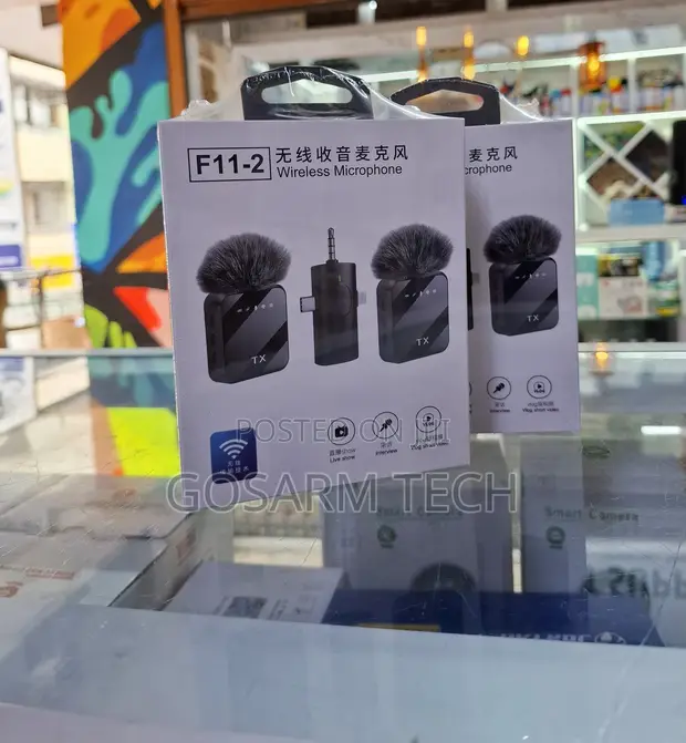Livestreaming Wireless Microphone F11-2 Dual - 1
