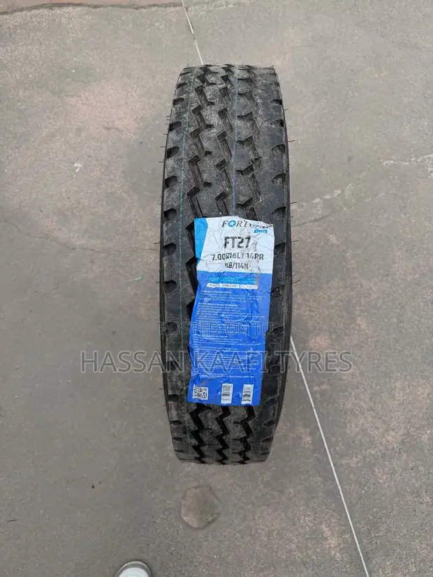 Tairi ya 700R16 Fortune - Mpya Kabisa - 1