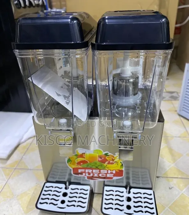 Euromax Commercial Juice Dispenser - 2 Taps - 1